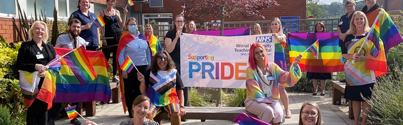 Arrowe Park Hospital flies a new flag Arrowe Park Hospital flies a new flag