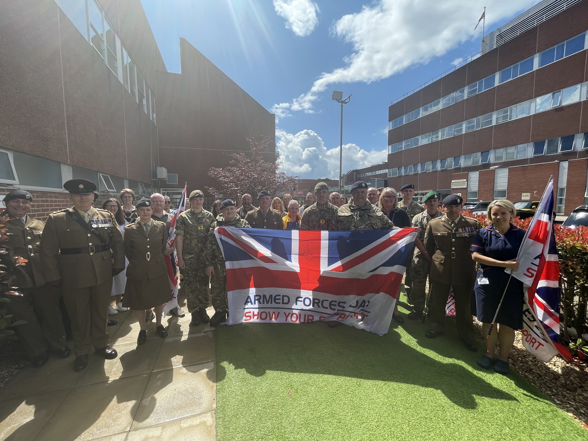 National accreditation for Trust ahead of Armed Forces Week