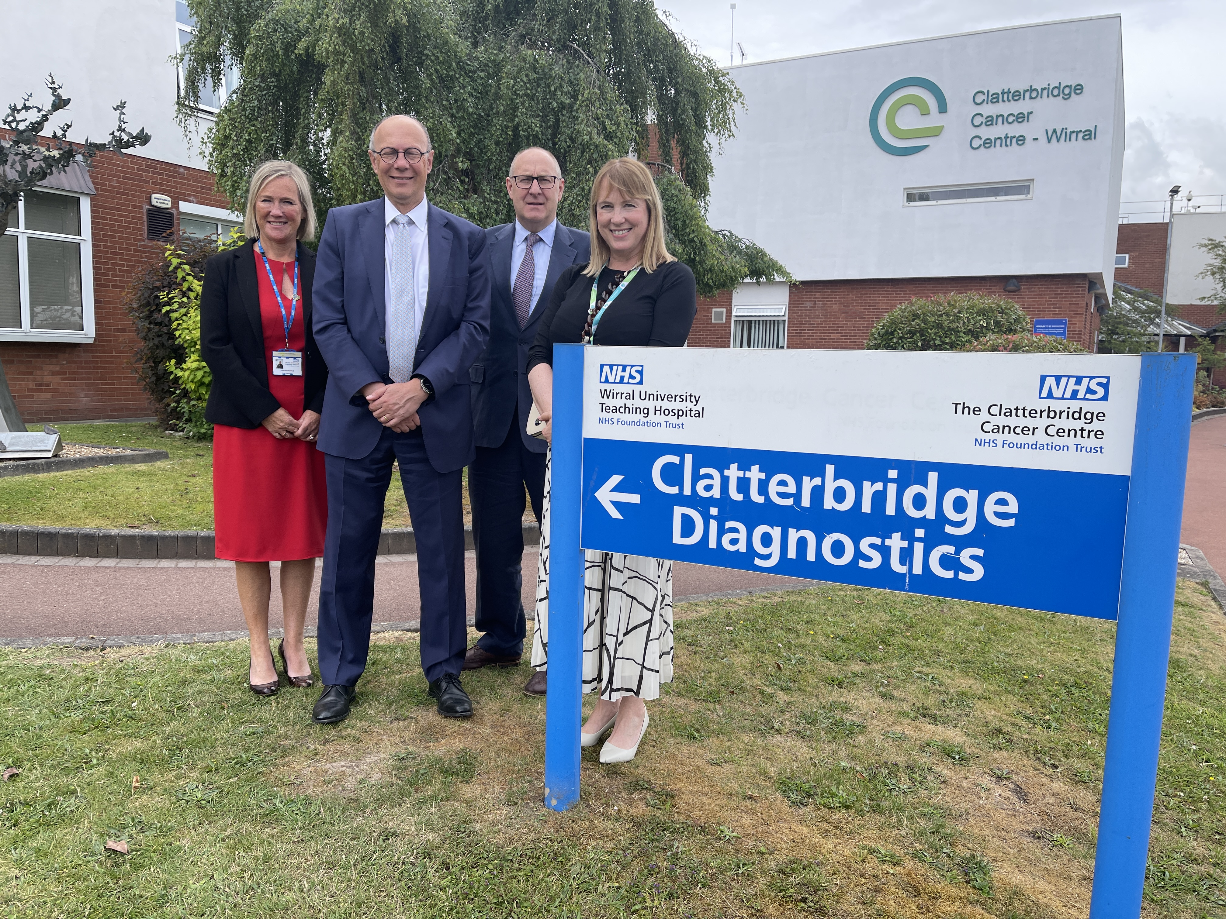 National Medical Director Prof Sir Stephen Powis visits Cheshire and Merseyside